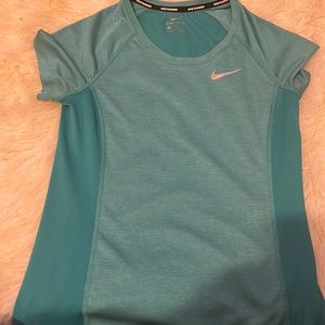 Nike dri-fit,teal-blue,small in woman’s
